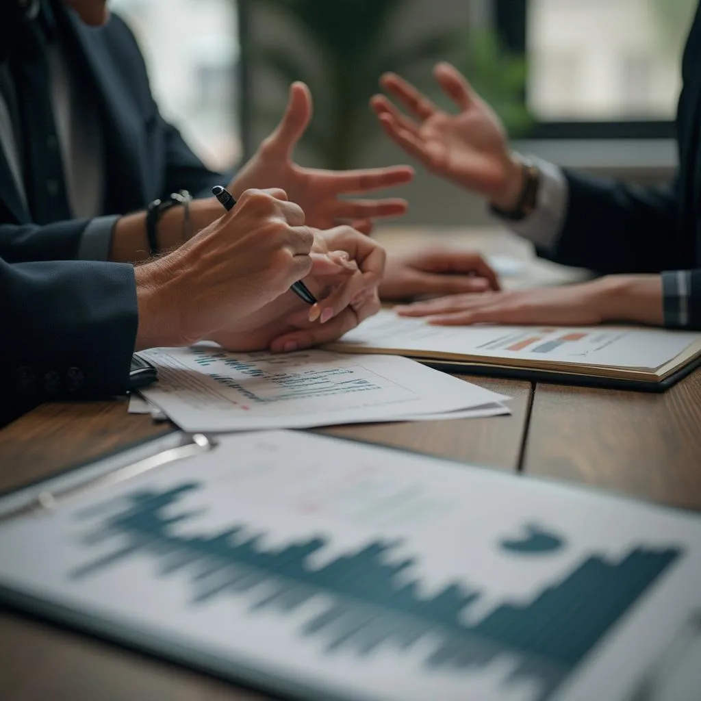 Oficina moderna de Inversión Estratégica